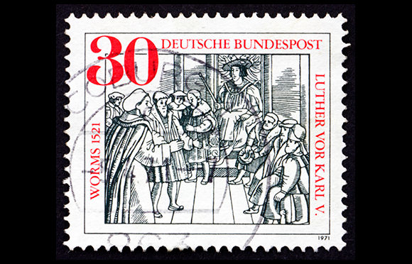 luther_stamp Luther vor dem Reichstag (Reformationsserie Teil 12): Die Welt hielt den Atem an