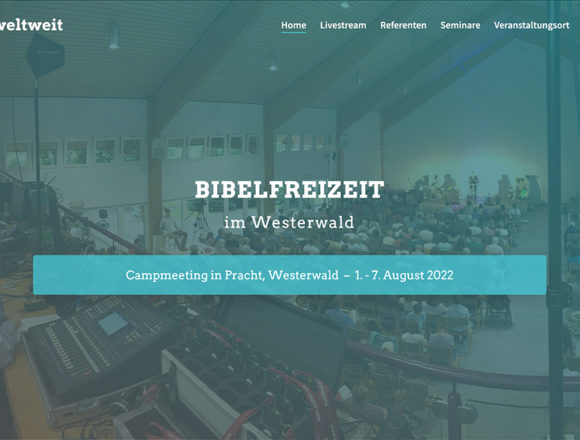 Acampamento bíblico 2022: Já 250 participantes. Esteja lá também!