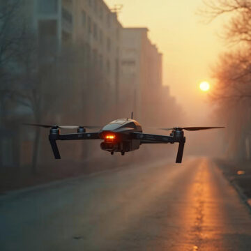 Drone in Cherson