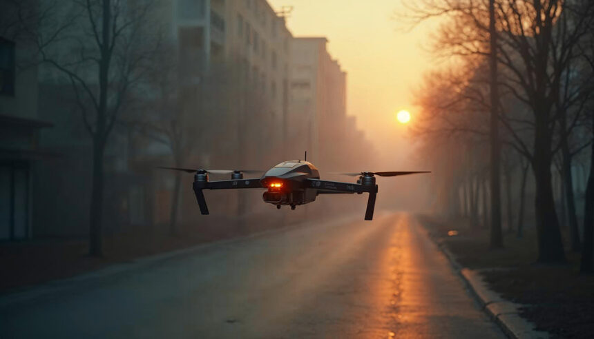 Drone in Cherson