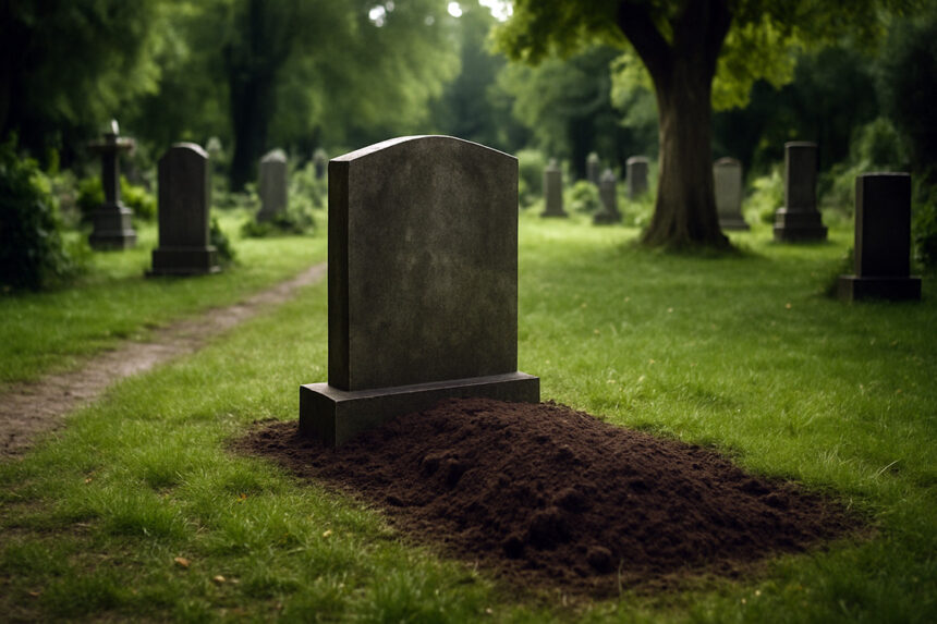 Grab, Friedhof
