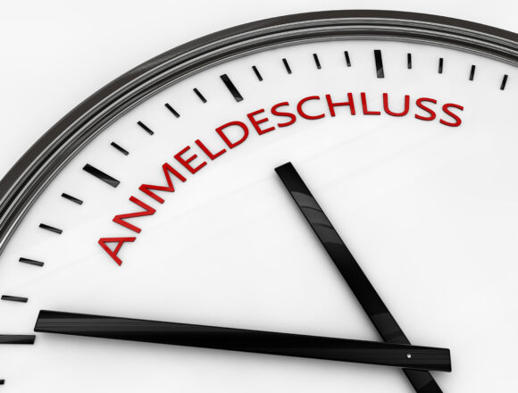 anmeldeschluss Anmeldeschluss