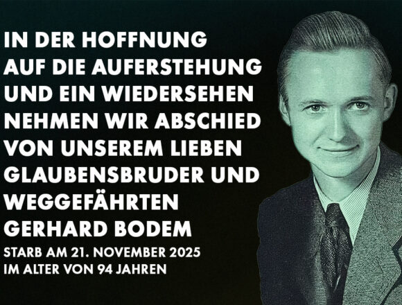Gerhard Bodem - Nachruf